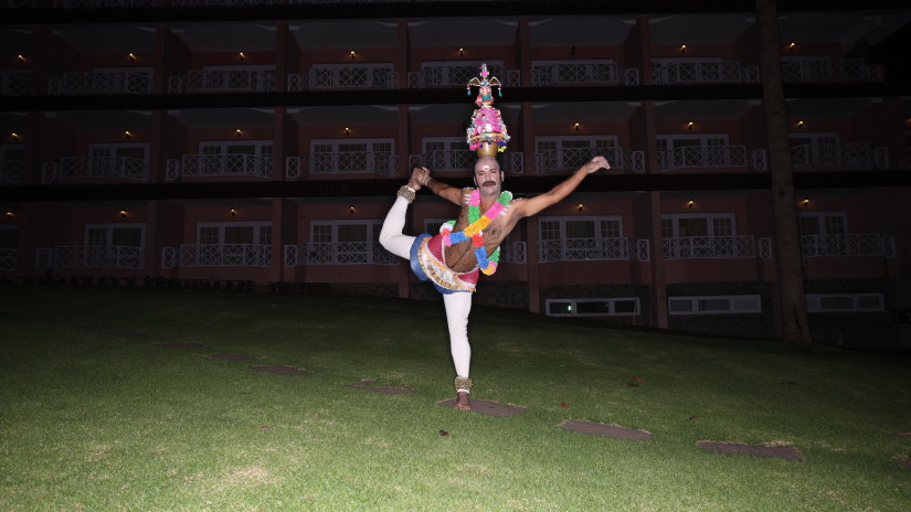 a dancer at The Carlton Kodaikanal