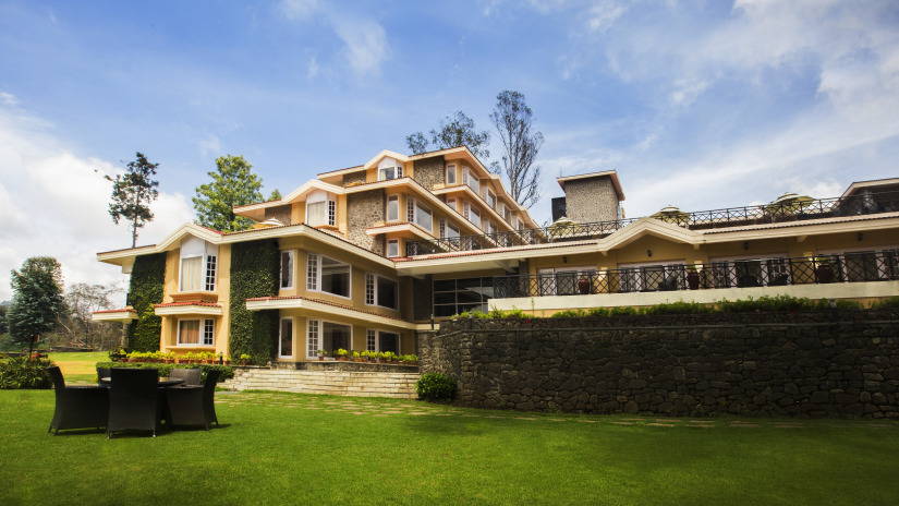 Exterior of The Carlton  Hotel, Kodaikanal