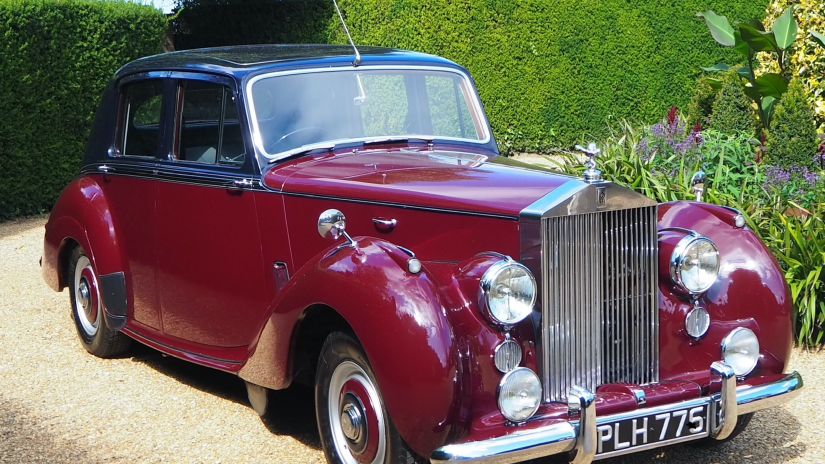 an image showing a Classic Rolls Royce 