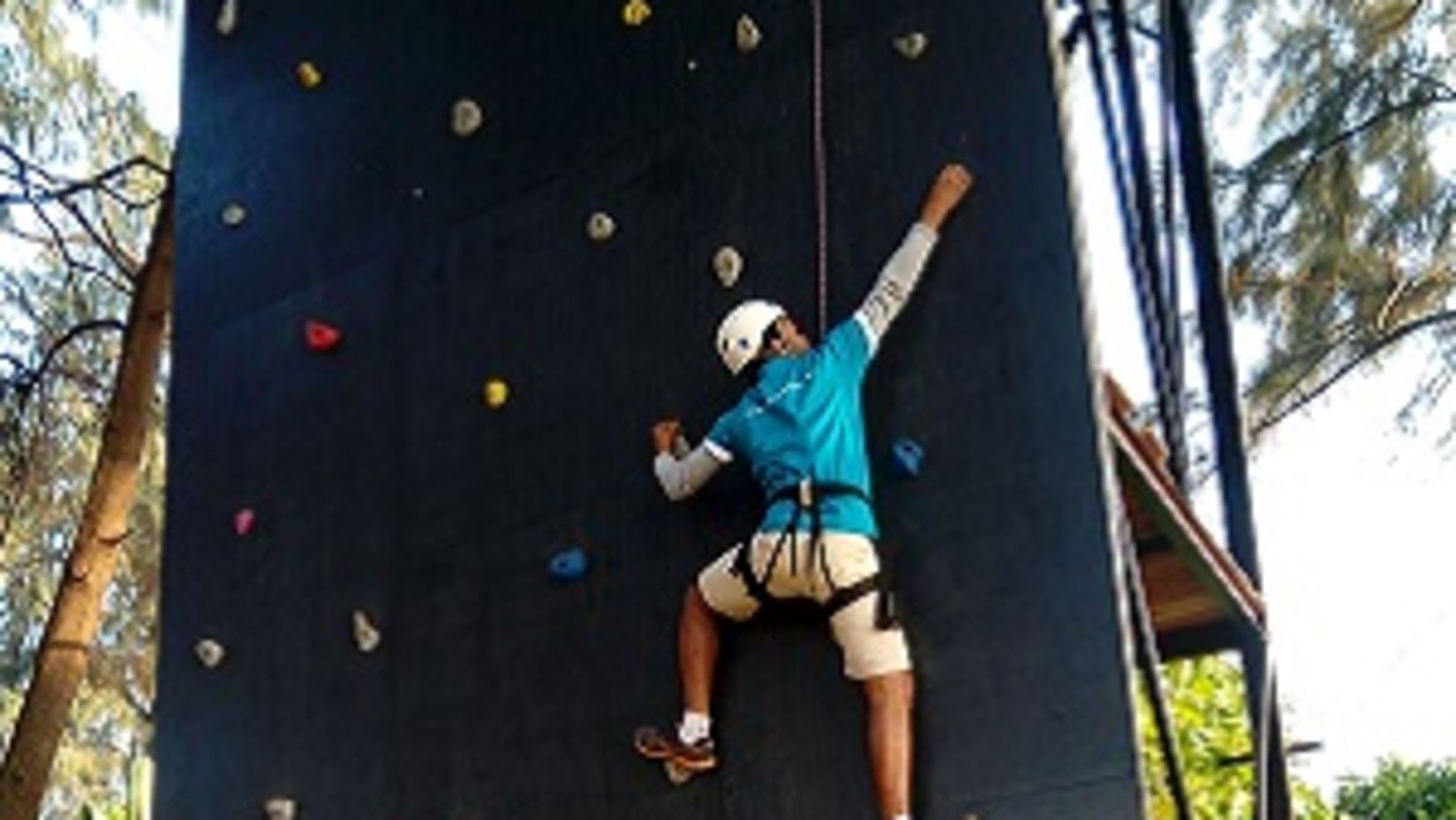 rock-climbing, Lotus Beach Resort, Murud Beach-Dapoli, Ratnagiri