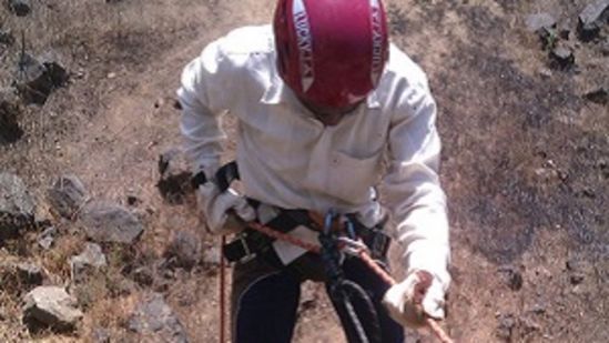 rappelling, Lotus Beach Resort, Murud Beach-Dapoli, Ratnagiri