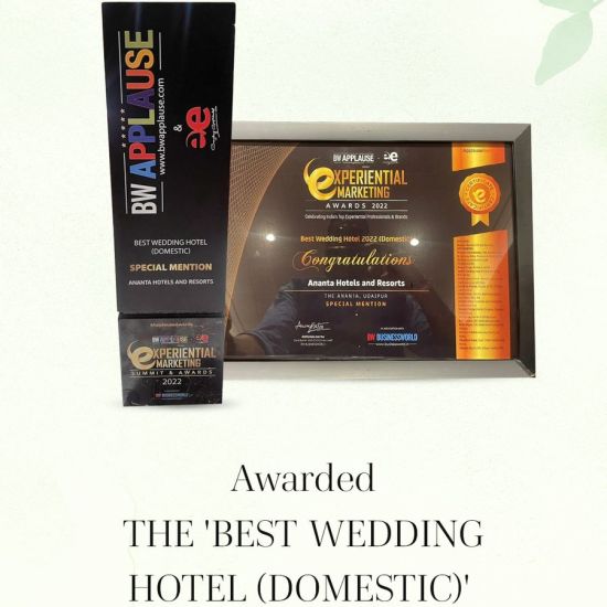 Award The Best Wedding Hotel