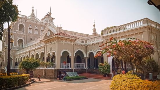 a white building in pune 