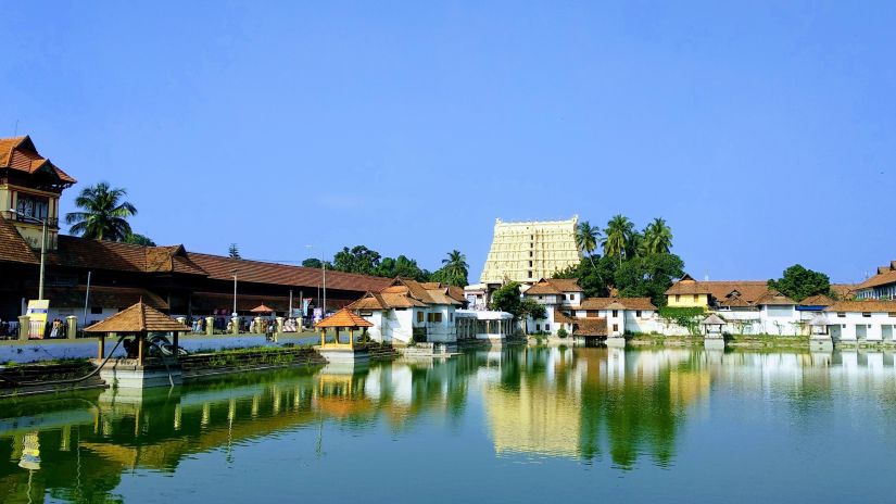 O By Tamara, Trivandrum - view of a lake with houses dotting the shore