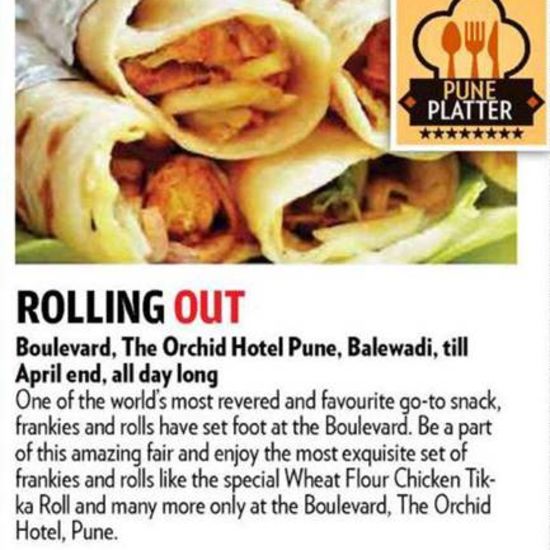 rolling out banner - The Orchid Hotel Pune