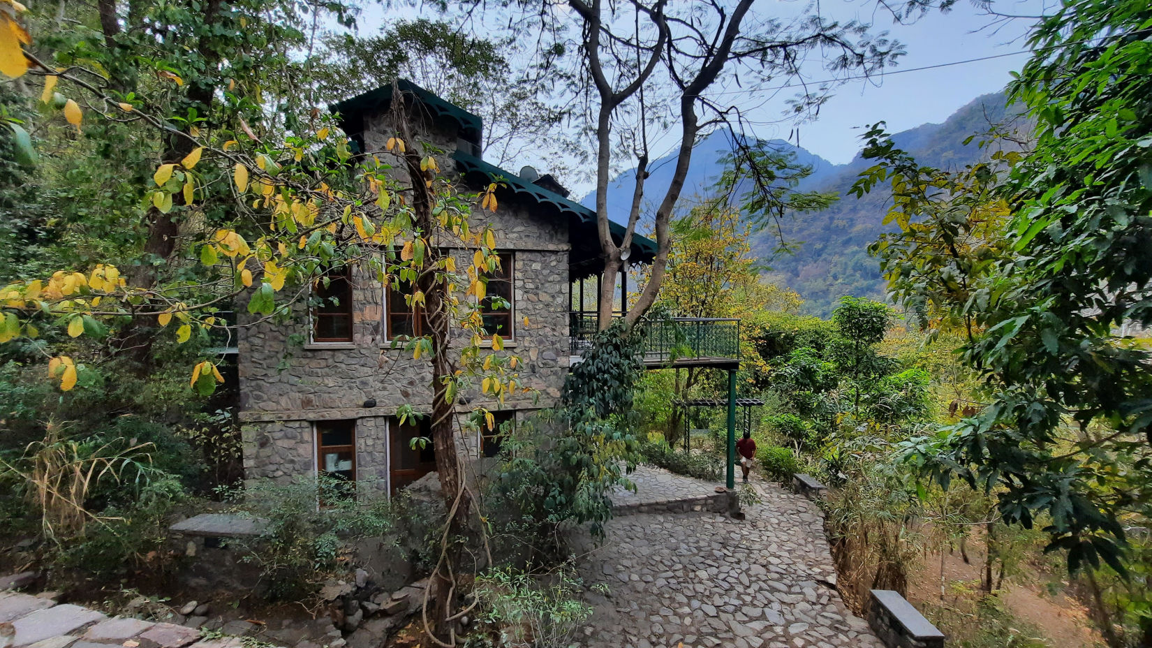 GH facade amidst the nature