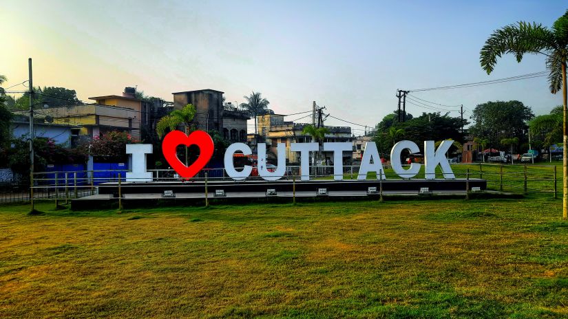 signage of I love Cuttack