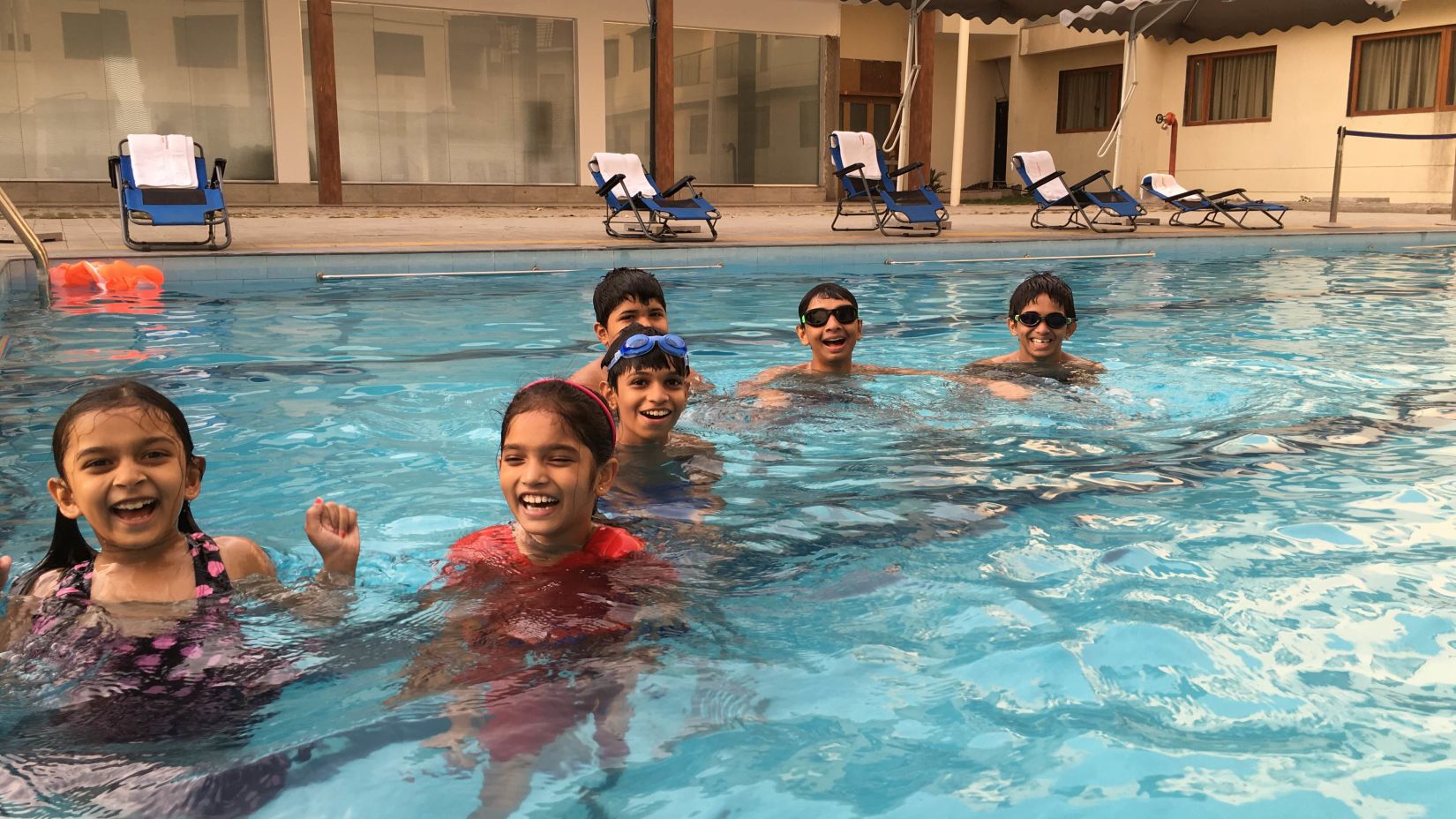 Swimming Pool at  Pushpak Resort, Shirdi