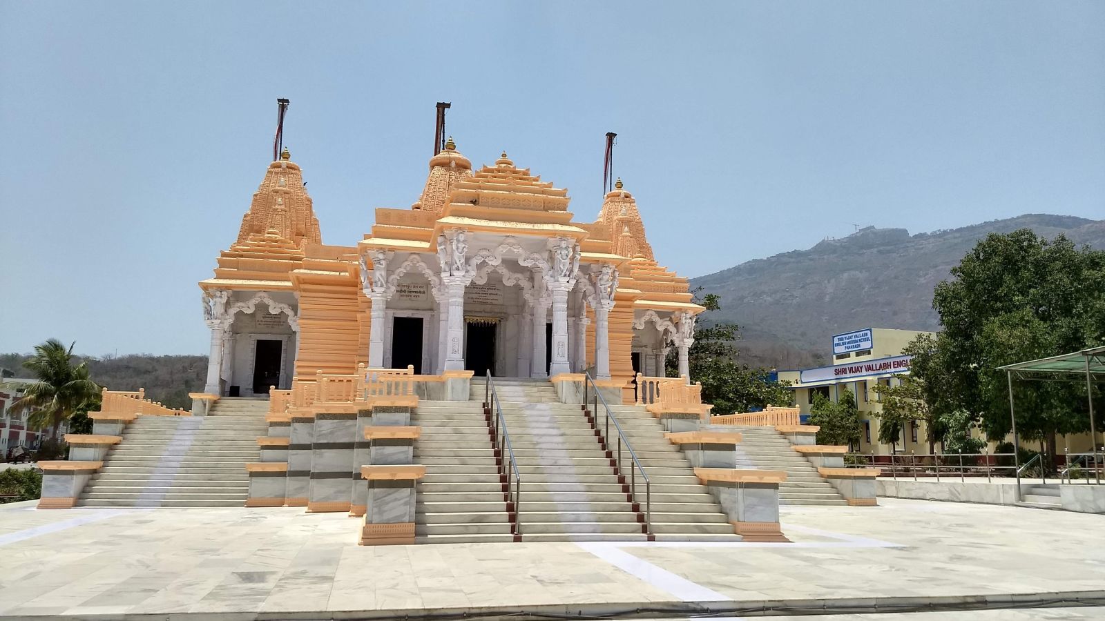 facade of a temple in lonavala