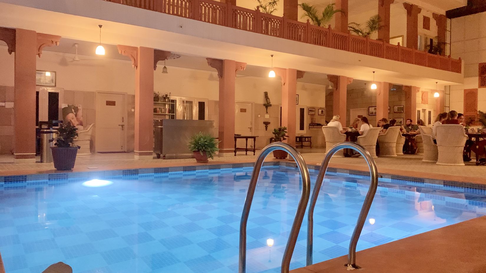 Image of the pool at Suryaa Villa Jaipur