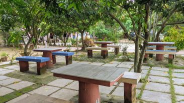 Sitting area at Rangamati Garden Resort