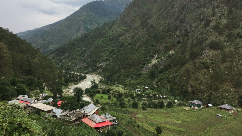 Let s Camp Tirthan Valley view