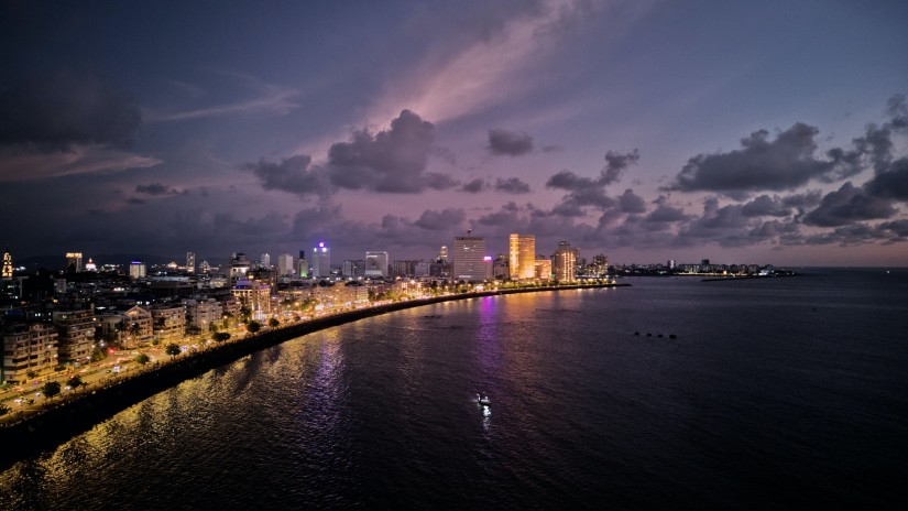 Marine Drive, Mumbai new year 2023