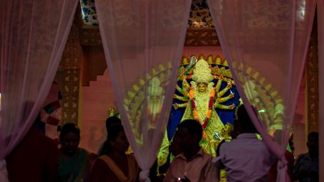 guests attending an event showcasing the heritage of Tripura