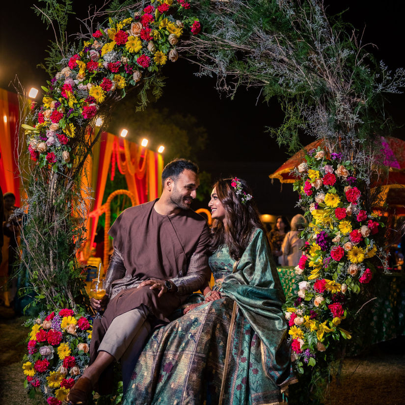 Couple during a pre-wedding shoot