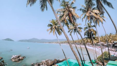 A beach at North Goa