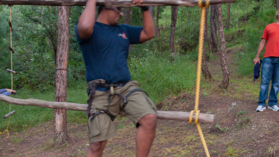 LETS activity Ropes course