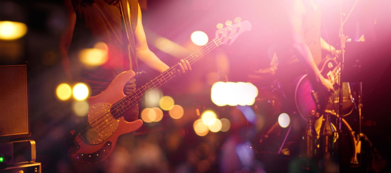 guitarist playing at a party