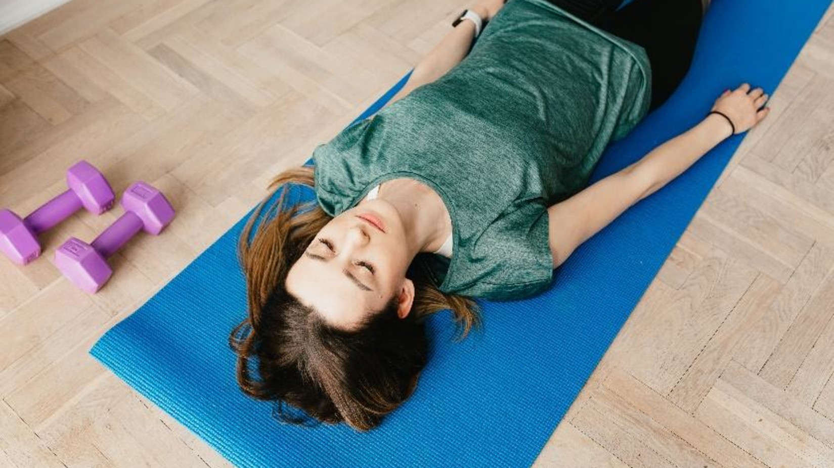 person in a yoga pose