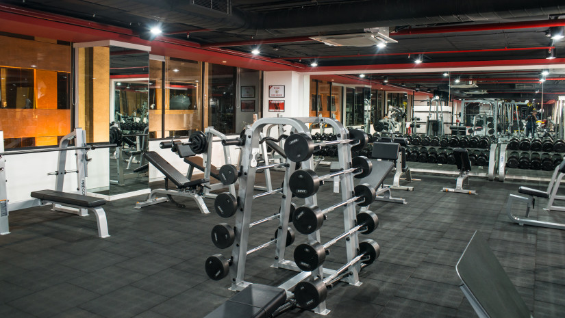 GYM at Hotel Daspalla Hyderabad