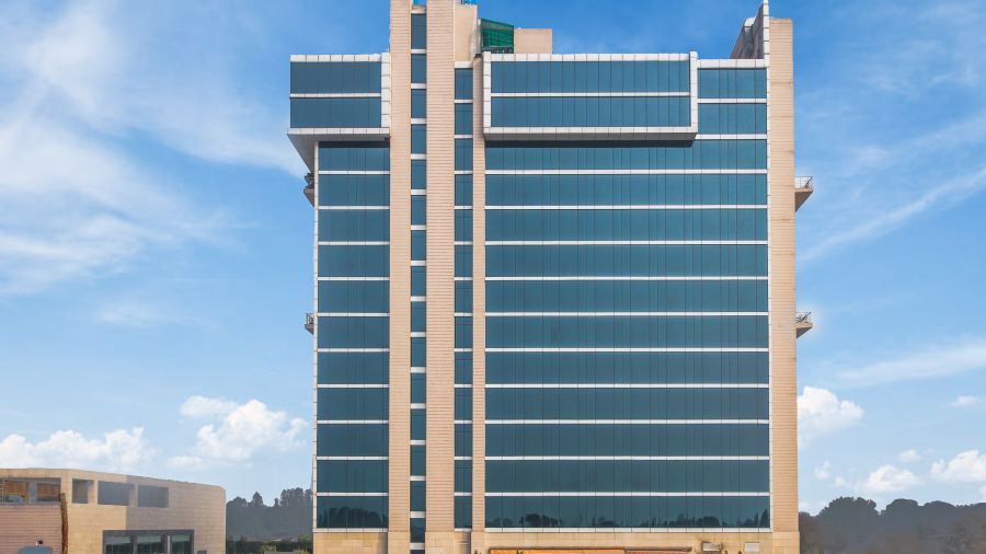 Facade of Golden Suites, Gurgaon