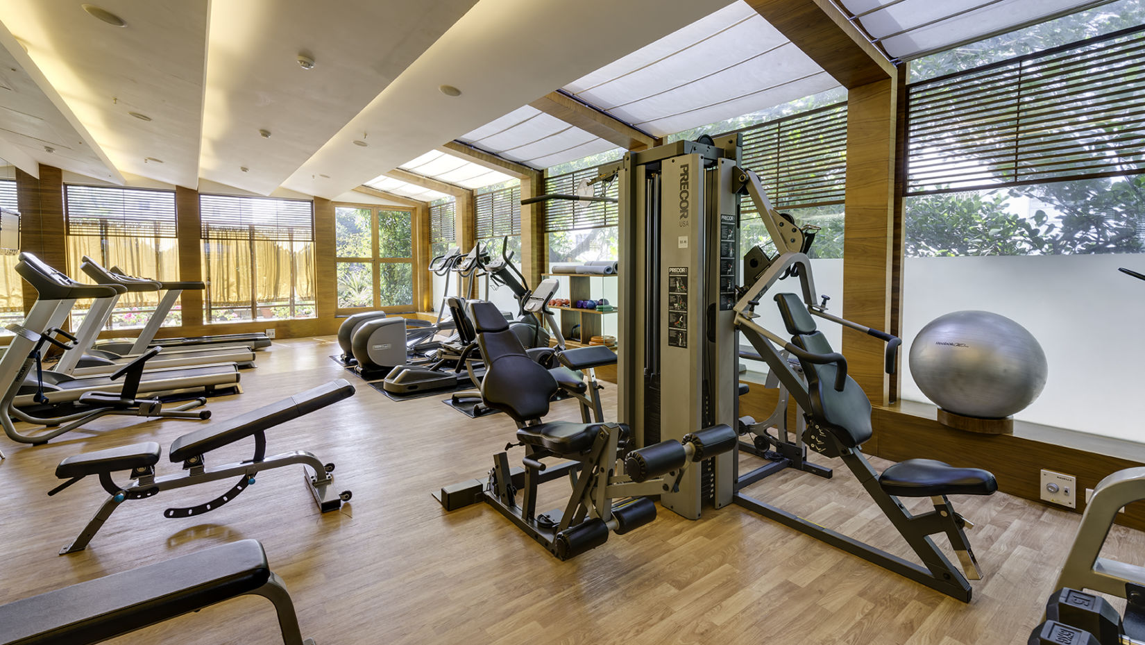 interior view of gym equipment at Pulse Gym