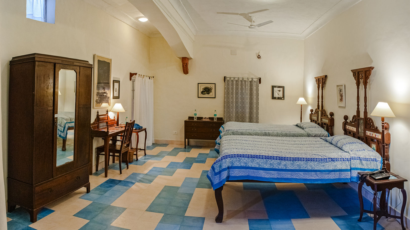 Bedroom at Tijara Fort palae