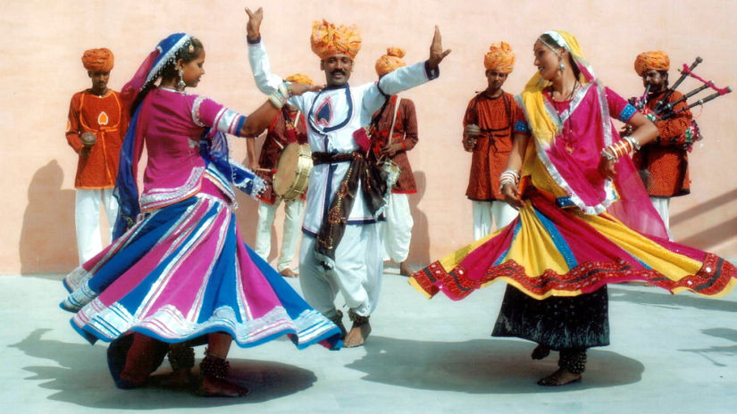 Rajasthan Folk Dance at Umaid Palace Hotel Kalakho Dausa Rajasthan