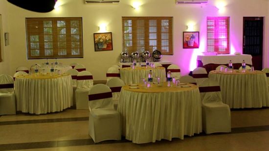 Banquet hall 3, Contact Beach Resort in Marari, Beach resorts in Allepey, 4 Star Resorts in Alleppey, Best Beach Resorts in Alleppey, Best Beach Resorts Near Cochin, Beach Resorts in Kerala