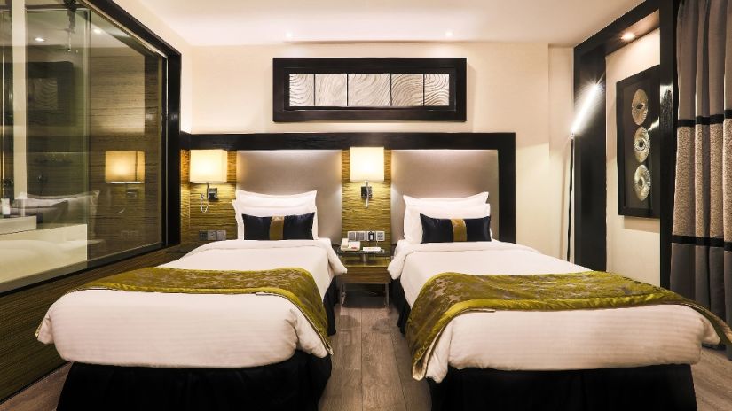 The Empresa Boutique Hotel - twin beds offered at the Twin Executive Room in Andheri 1