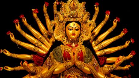 idol of goddess durga