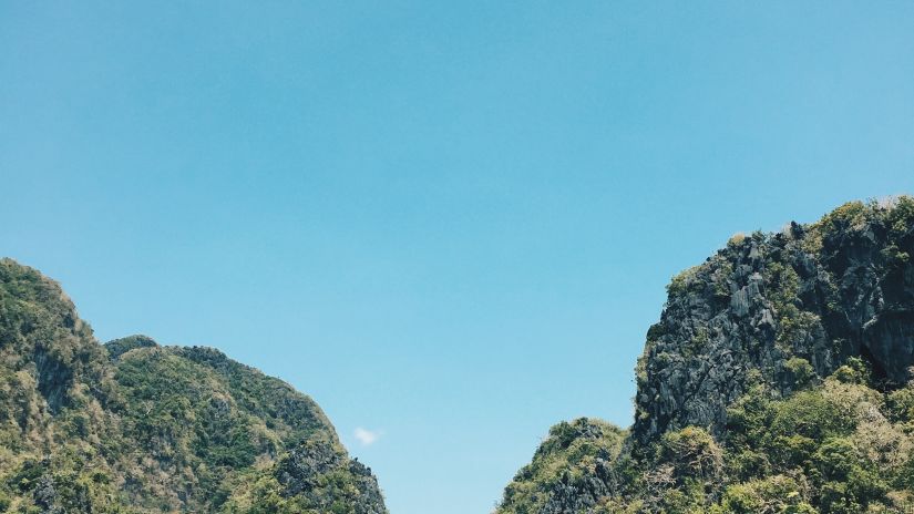 cliffs near a beach