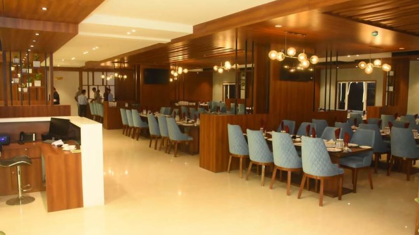 view of Spice Culture displaying seating arrangements at Comfort Resort, Morbi 