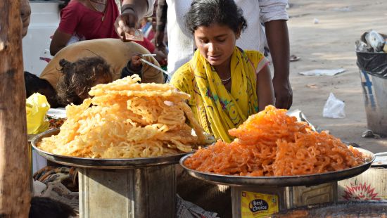 jalebi in Gwalior