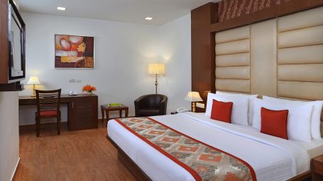 Standard Room at Taurus Sarovar Portico, New Delhi - A Hotel in Mahipalpur near Delhi Airport