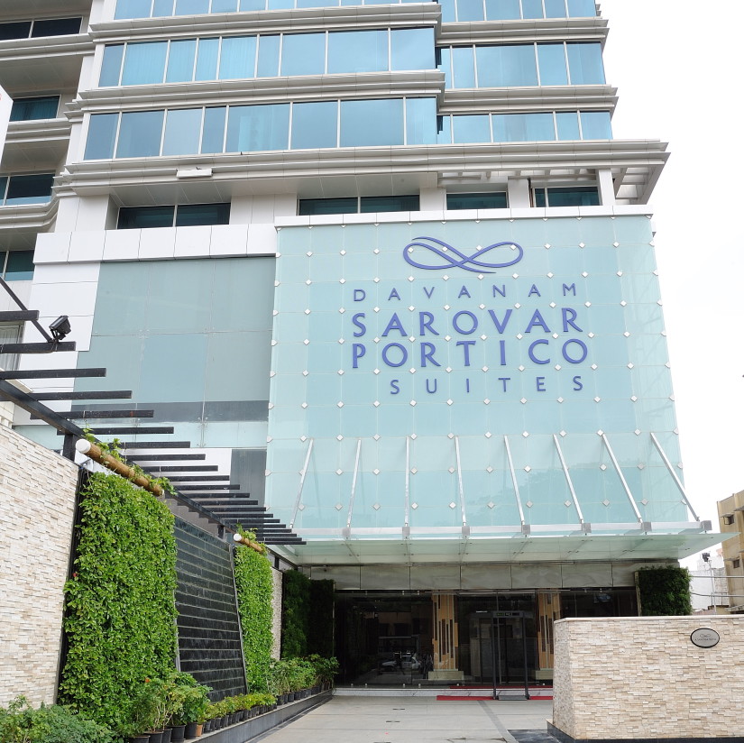 Facade at Davanam Sarovar Portico Bangalore,Hotels in Bangalore