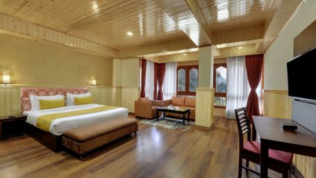 Interiors of the Suite at our hotel in Lachung - Yashshree Lachung