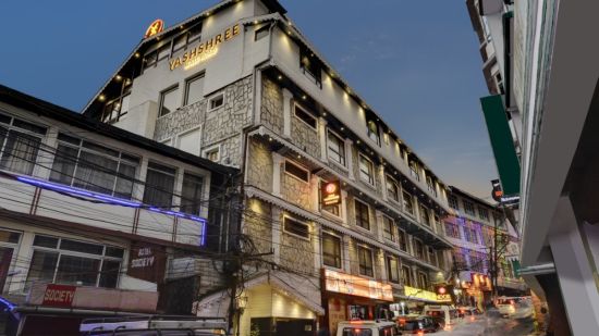 corner side of Facade of the property - Yashshree mall Road, Darjeeling