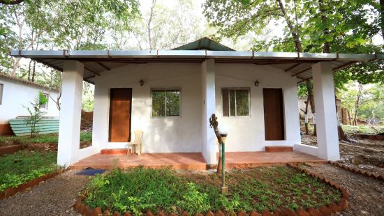 Warli Huts Exterior - Sajan