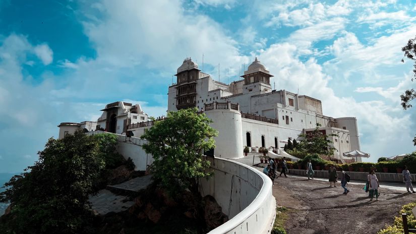 View of Monsoon Palace Udaipur