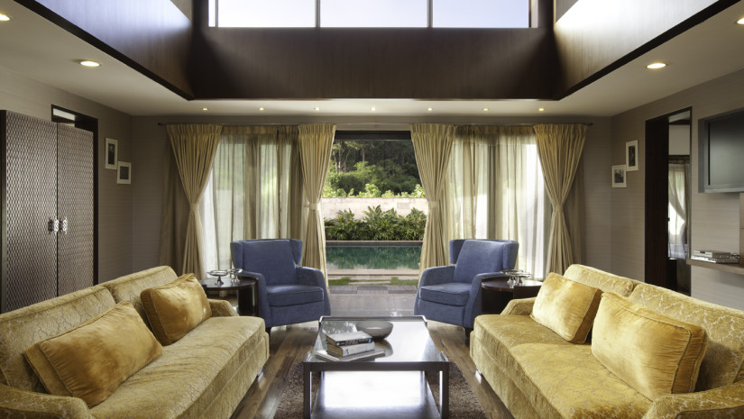 seating area in The Residence Living Room