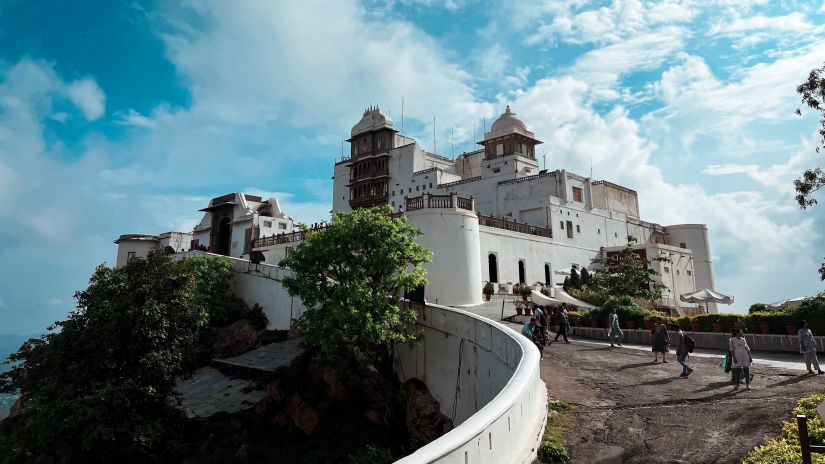 View of Monsoon Palace Udaipur