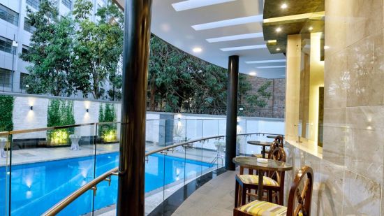 Swimming Pool at Restaurant at The Zehneria Portico Nairobi 5 Star Hotels in Nairobi 3