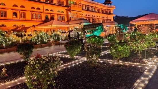 Decor - Gala Dinner at Umaid Palace - Palki Patio