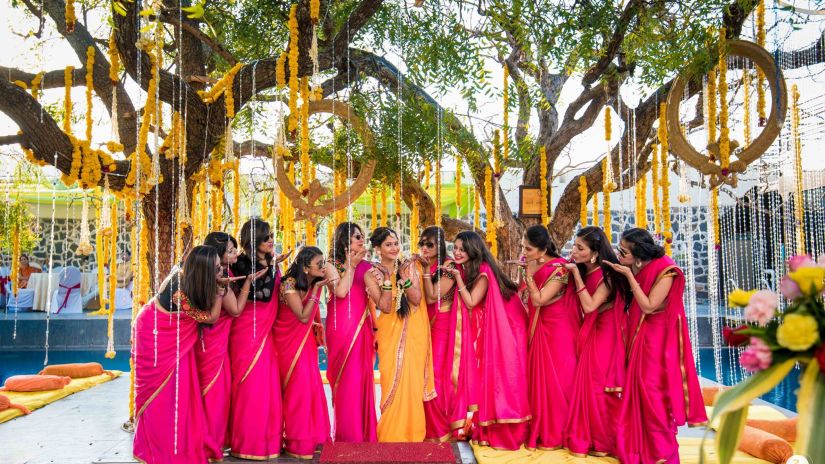 Wedding decoration at  Fort Jadhavgadh, Pune 4