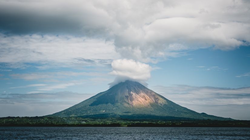 Barren Island volcano