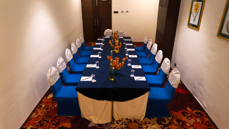 boardroom for meetings at orchid hotel pune 