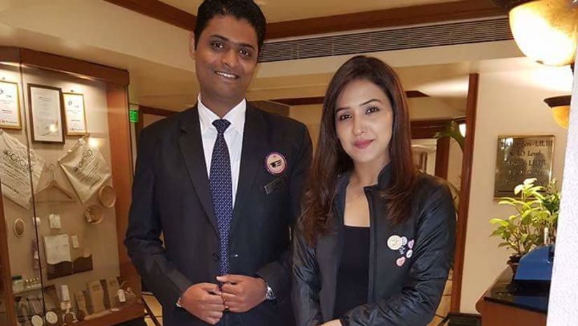 Neeti Mohan at Orhid Hotel Mumbai