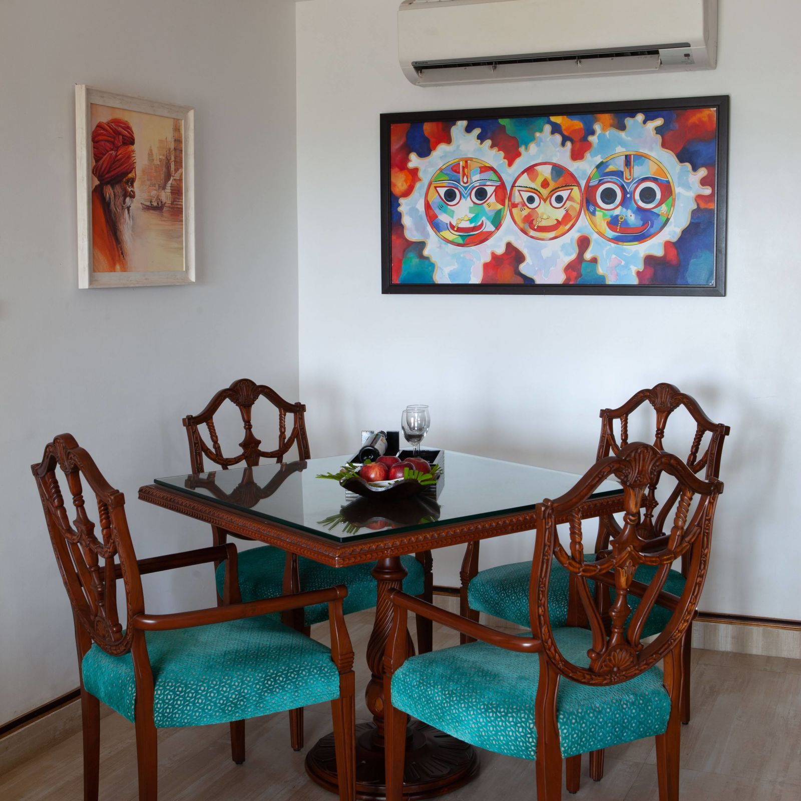 dining space of a room - Mayfair Heritage, Puri 