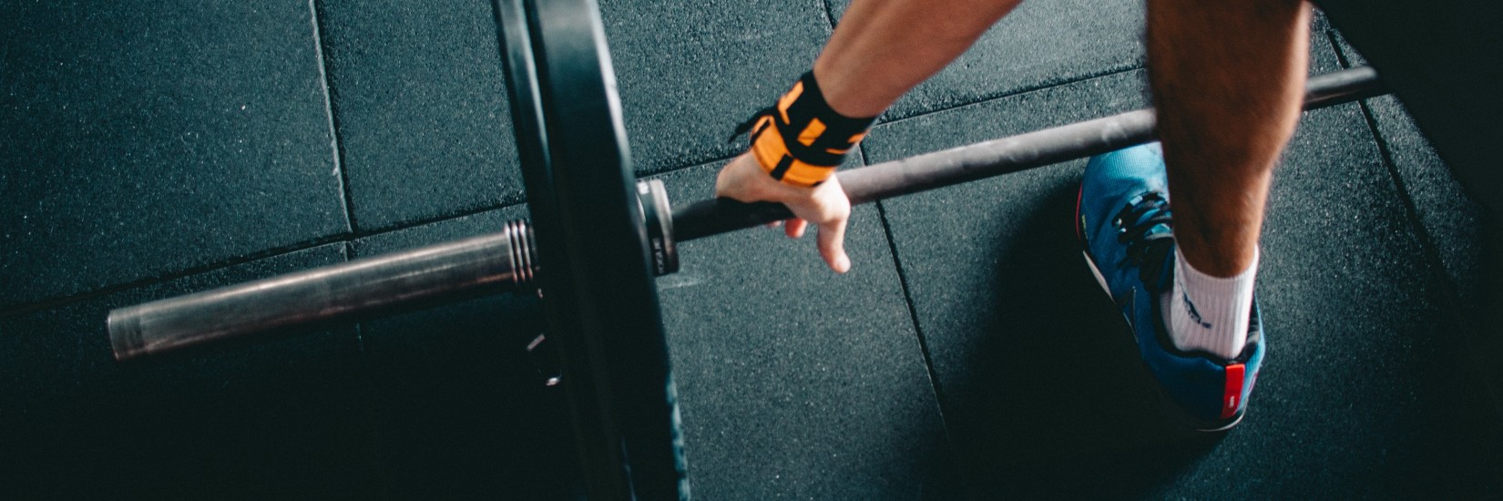 Person working out in the gym